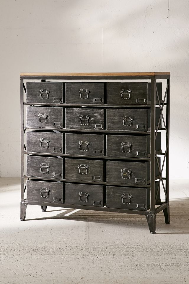 Black Industrial Storage Dresser #2