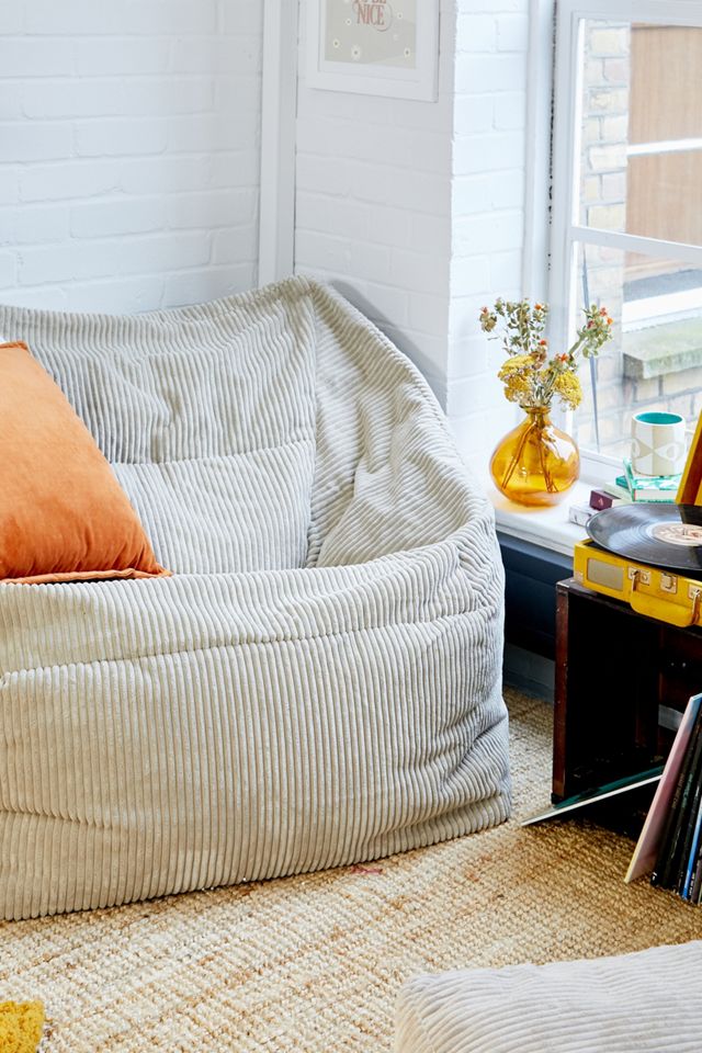 icon Morgan Corduroy Lounge Chair Bean Bag
 #1