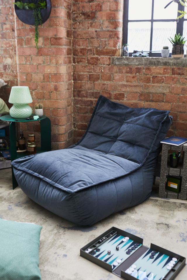 Icon velvet best sale bean bag