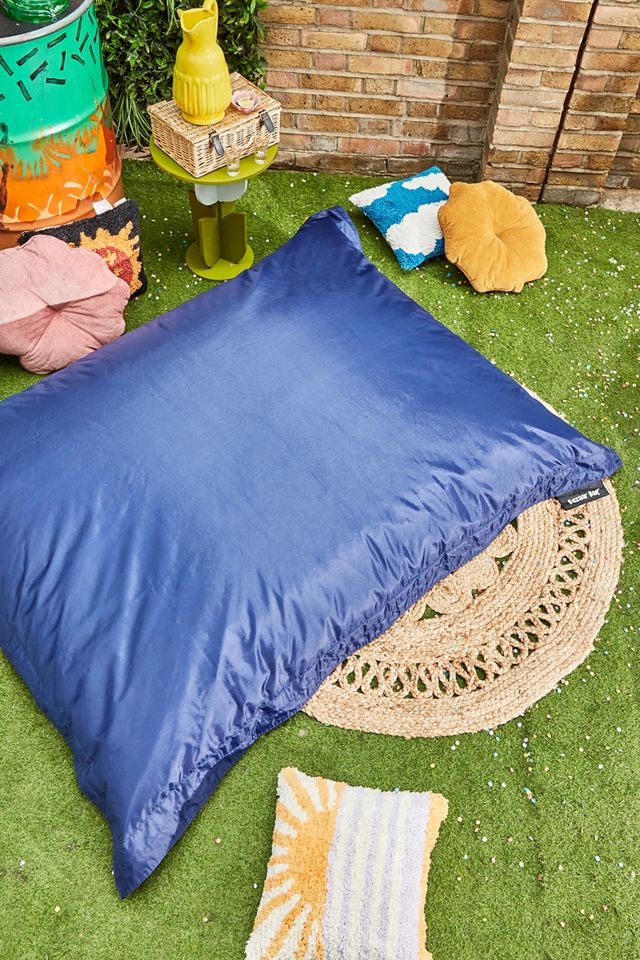 Veeva Navy Indoor & Outdoor Bean Bag Urban Outfitters UK