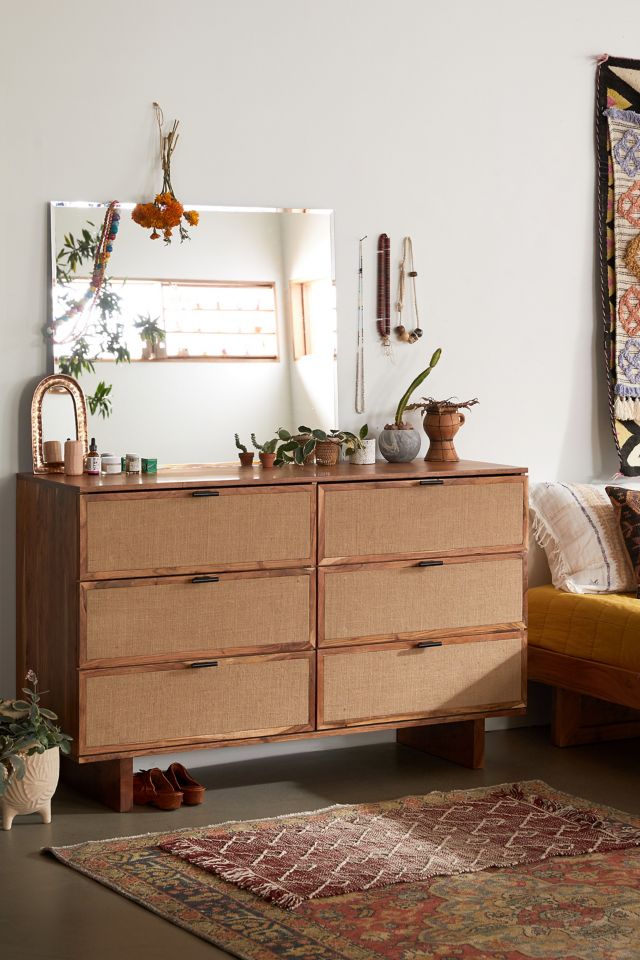 Keziah 6 deals drawer double dresser