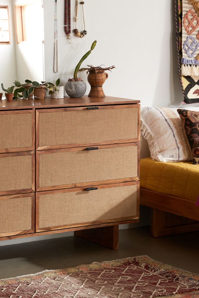 Keziah 6 deals drawer double dresser