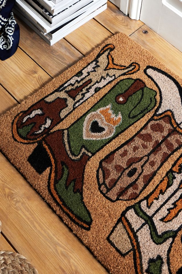 Western Boot Door Mat #1