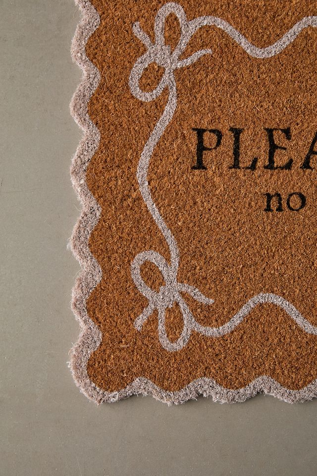 Please Knock Doormat #1