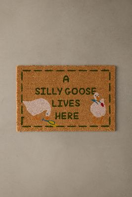 Silly Goose Doormat