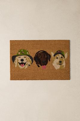 Hunde-Fußmatte für draußen