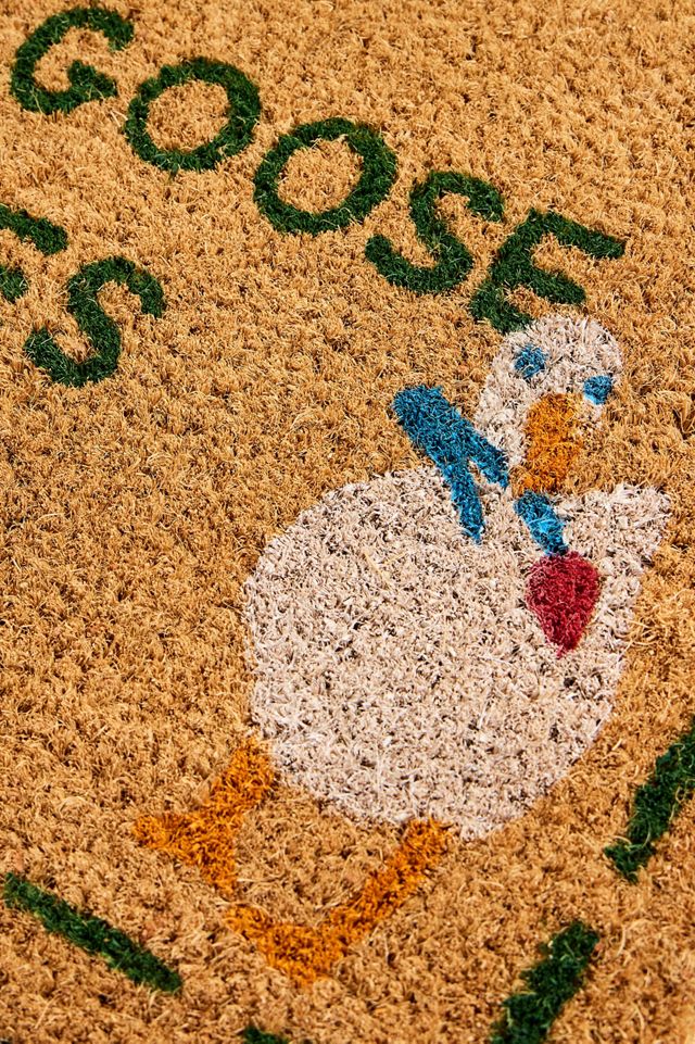 A Silly Goose Lives Here Doormat #1