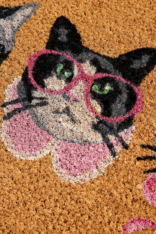 Sassy Cat Doormat #1