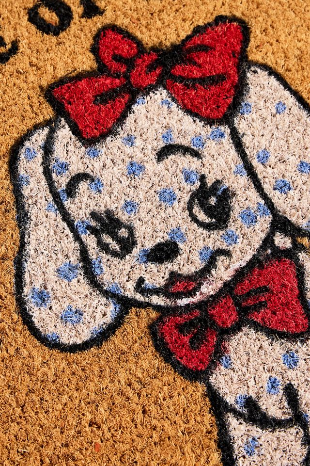 Beware of the Dog Door Mat #1
