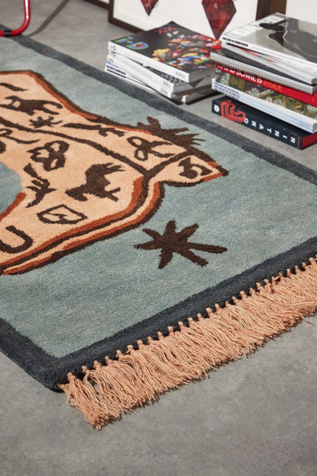 Urban Outfitters x TuftLuck Doodle Boot 3x5 Rug #2