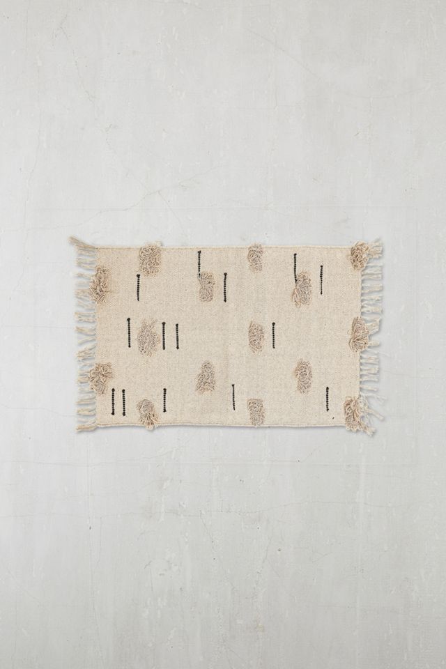 Tapis 2x3 à pompons tuftés #1