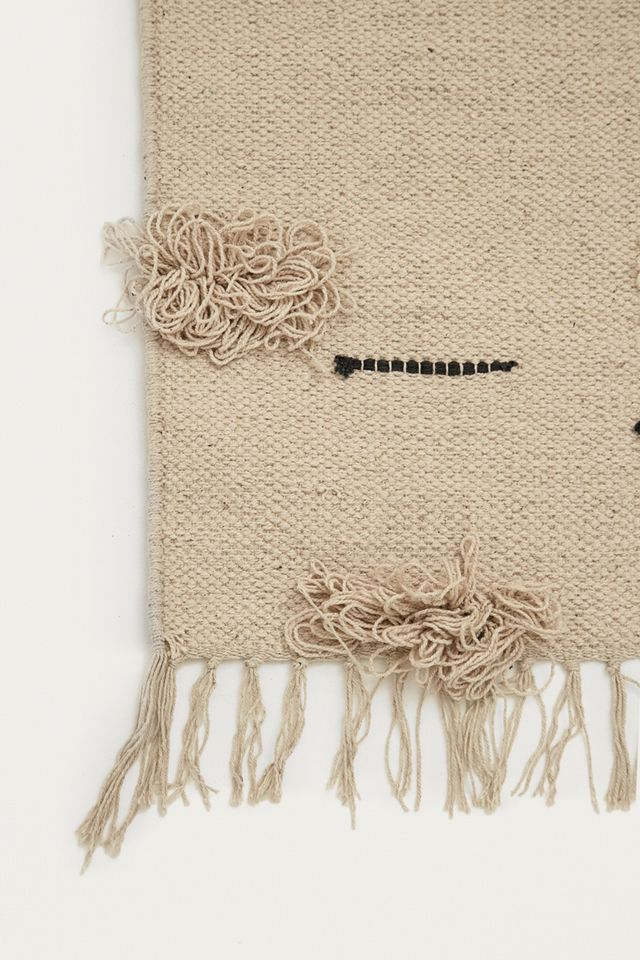 Tapis 2x3 à pompons tuftés #3