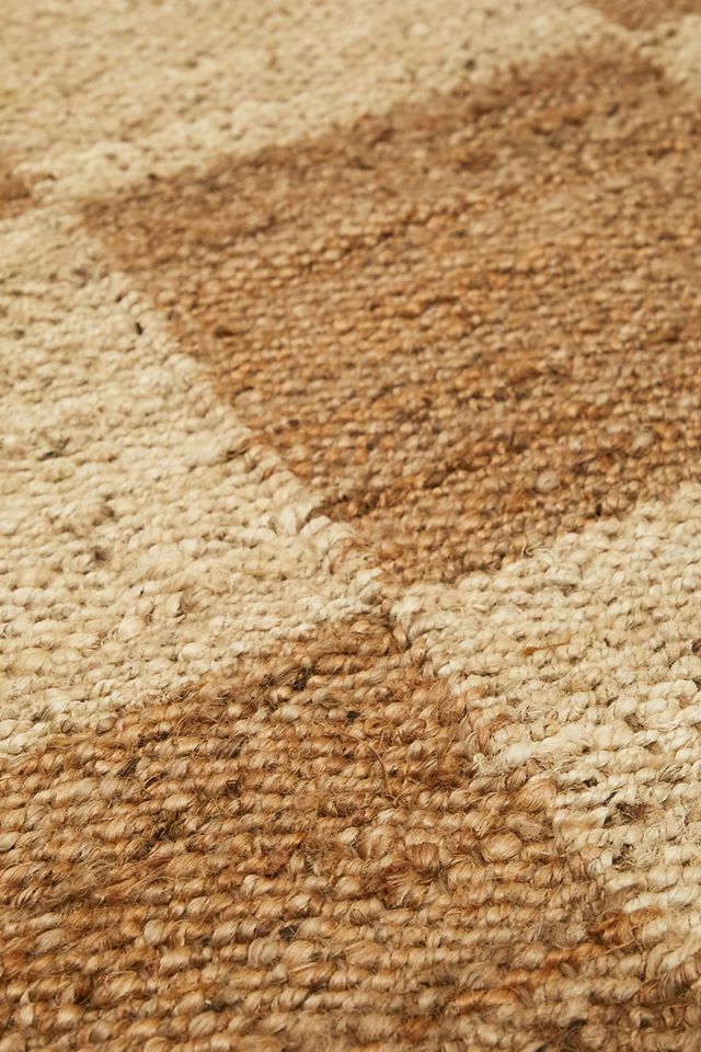 Checkerboard Print Jute 3x5 Rug | Urban Outfitters UK