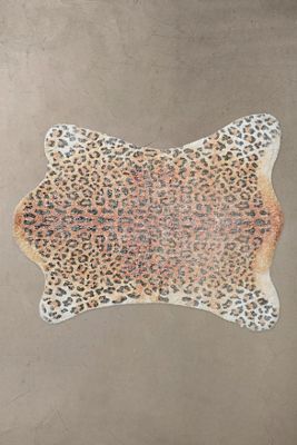Alfombra de Estampado de Leopardo