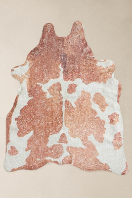Cow Print Rug | Urban Outfitters UK
