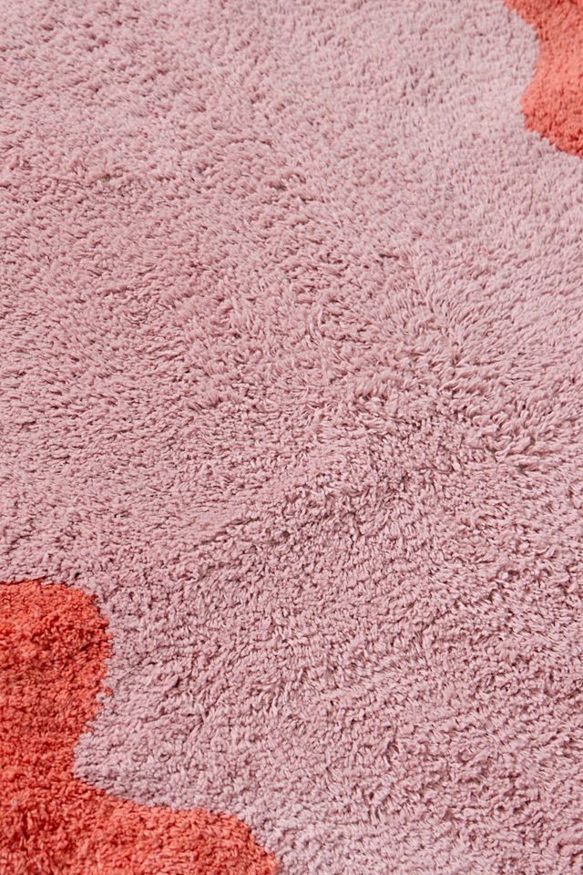 Pink Wiggle 2x3 Rug #1