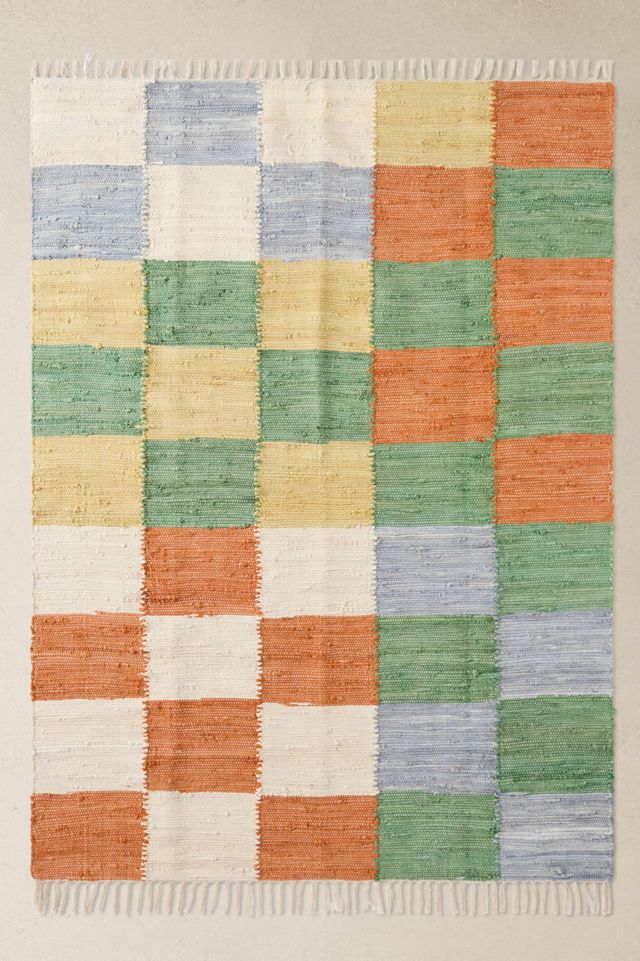 Tappeto Multi-Check 5x7ft / 150x210cm #1