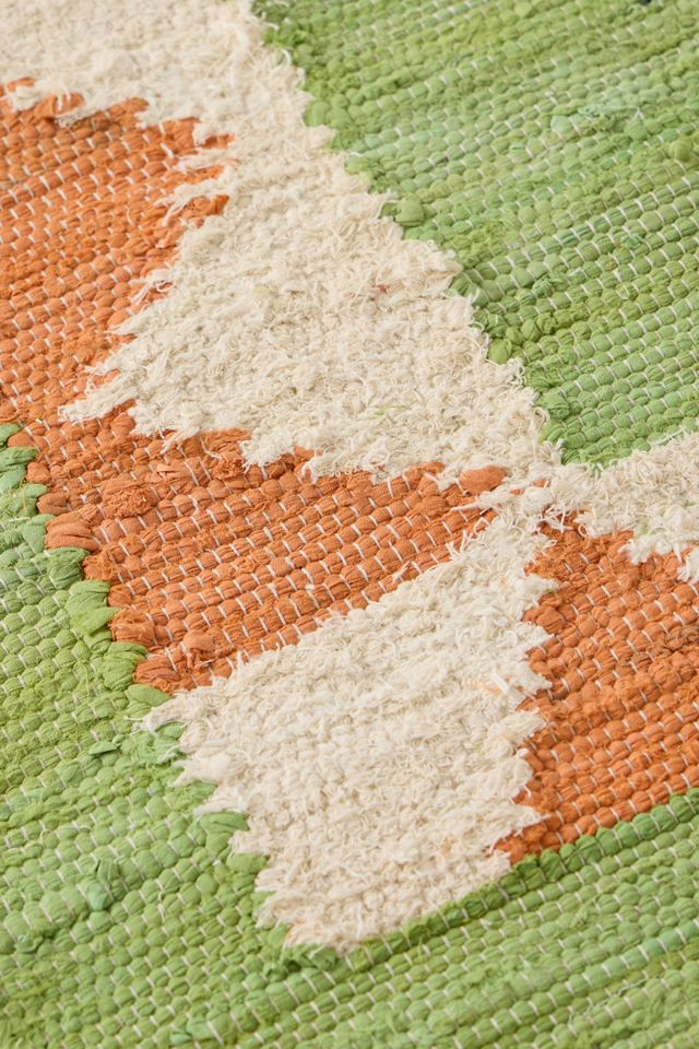 Tappeto con Bordo Verde 5x7ft / 150x210cm #2