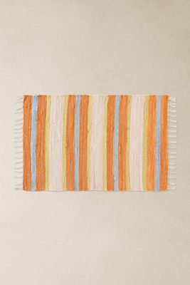 Orange Stripe 2x3ft / 60x90cm Rug