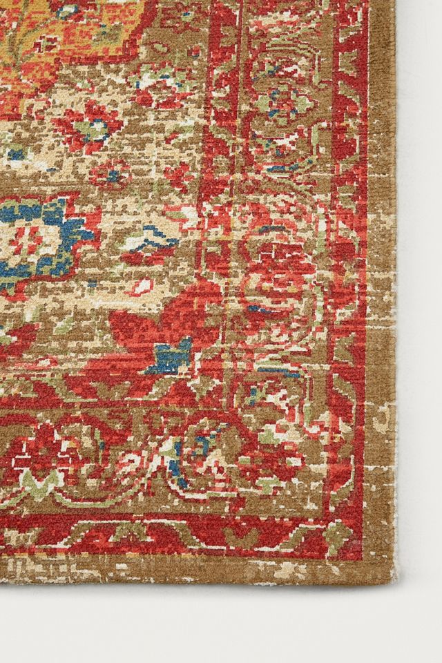 Patterned Vintage Style 5x7 Rug | Urban Outfitters UK