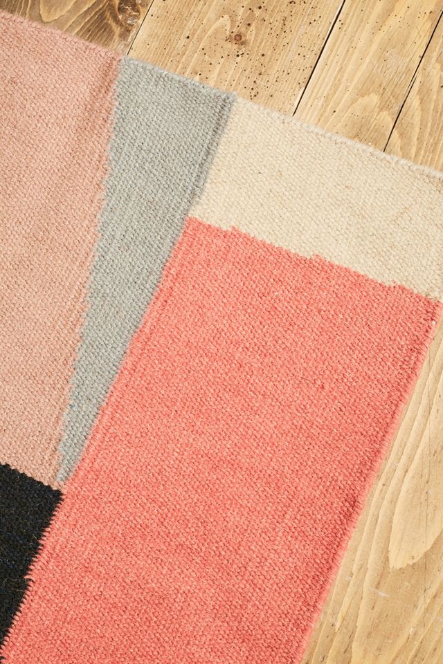 Tapis moderne 3x5 à motifs géométriques  #2