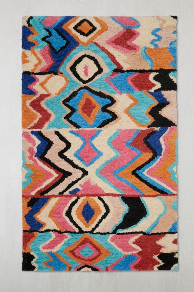 Bright Abstract 3x5 Rug | Urban Outfitters UK