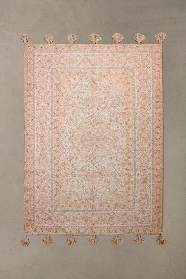 Alfombra Nina Rosa 5x7  #3