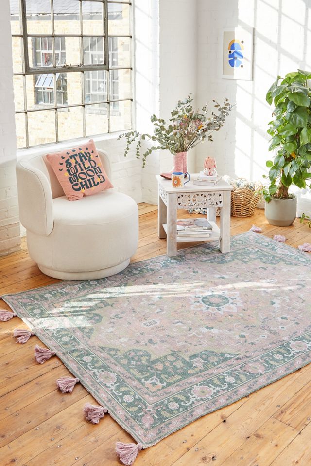 Ava Pink 5x7 Rug  #1