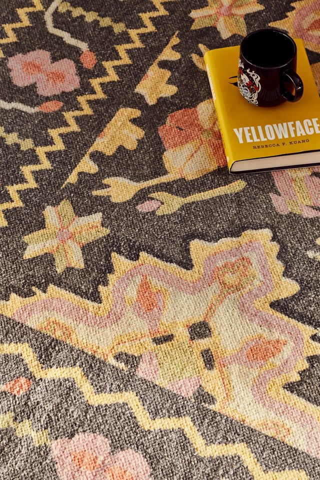 Avery Floral 5x7 Rug #2