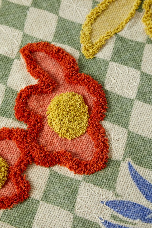 Floral Tuft 3x5 Rug #1