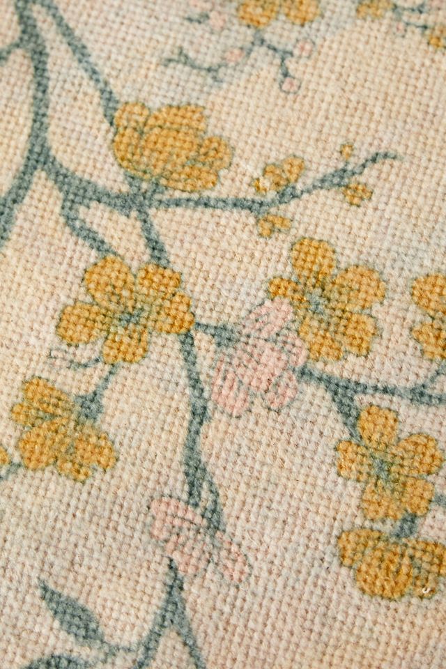 Brushed Floral 2x3 Rug #1