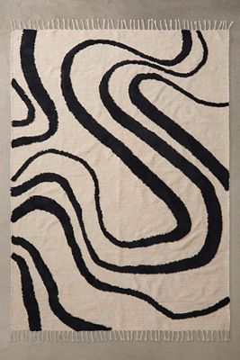 Mono Wave 5x7 Teppich