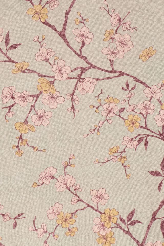 Floral Brushed 5x7 Rug #1