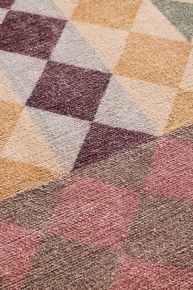 Tile Stripe Reversible 5x7ft / 150x210cm Rug #3