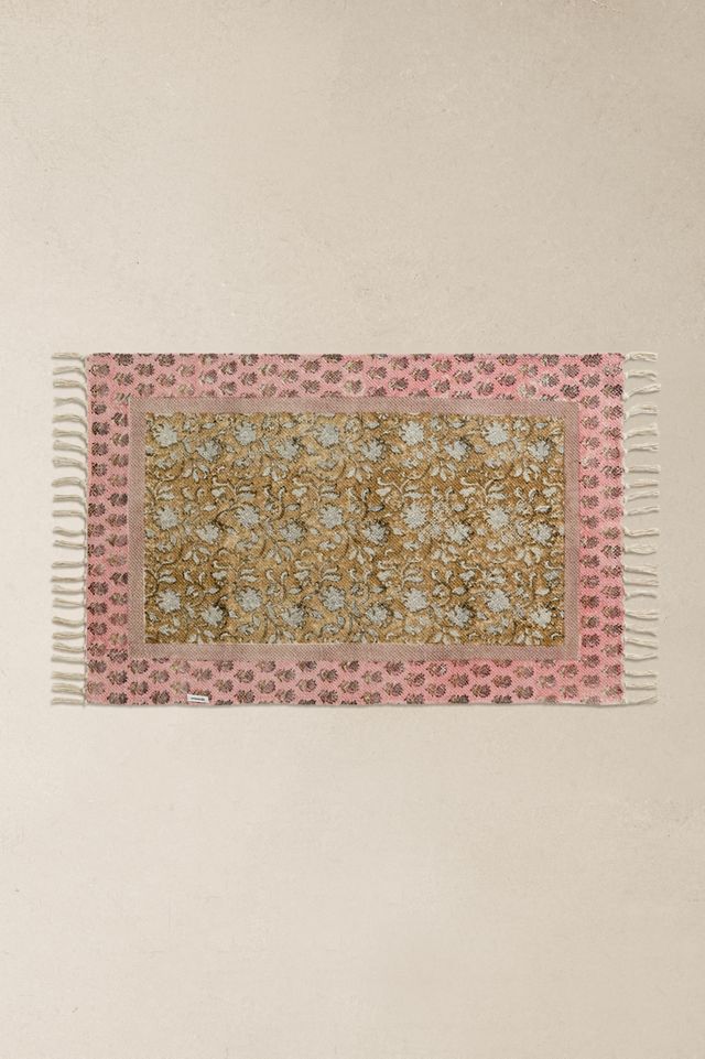 Tapis réversible Pink Block 32x3pi / 60x90cm #1