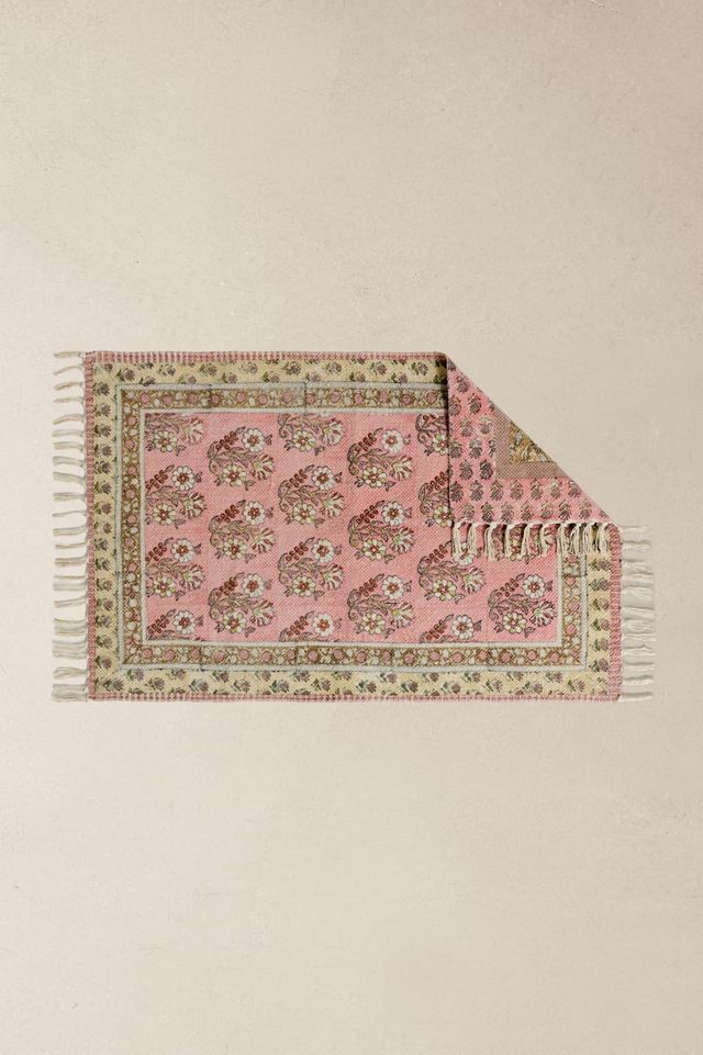 Tapis réversible Pink Block 32x3pi / 60x90cm #2