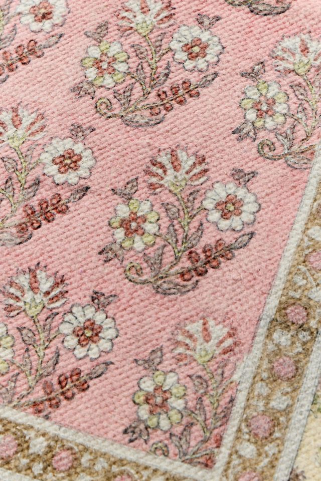 Tapis réversible Pink Block 32x3pi / 60x90cm #3