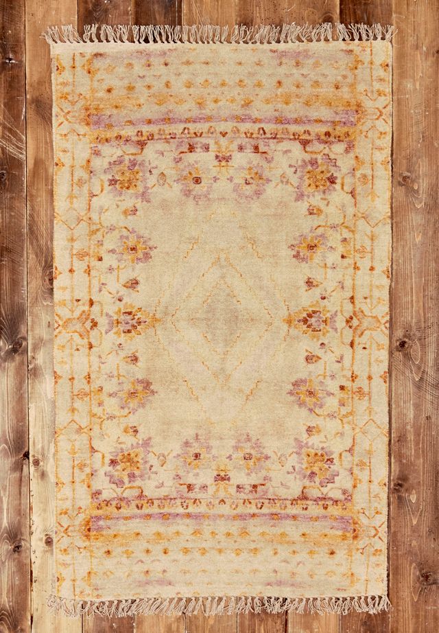 Bedruckter Chenille-Teppich „Aylla“, 3 x 5 Fuß #1