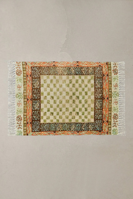 Devora Green 2x3 Rug | Urban Outfitters UK