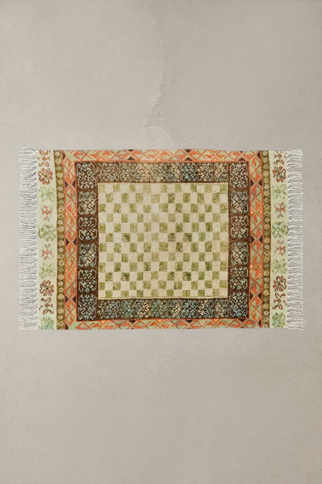 Devora Green 2x3 Rug Urban Outfitters UK