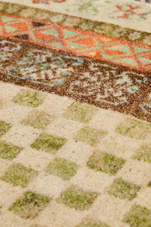 Devora Green 2x3 Rug | Urban Outfitters UK