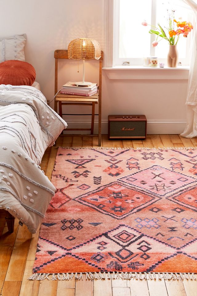 Pink Chenille 2x3 Rug #4