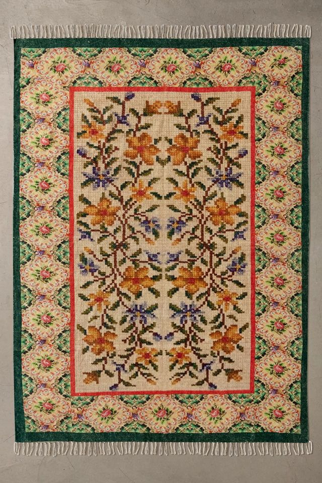 Tappeto Evelyn Floreale 5x7 #1