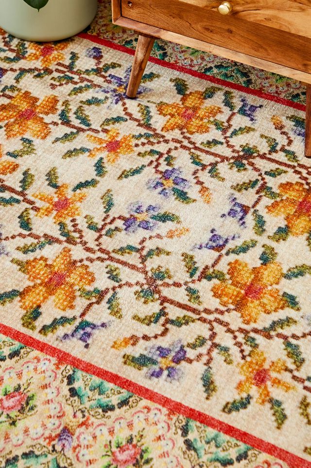 Tappeto Evelyn Floreale 5x7 #2