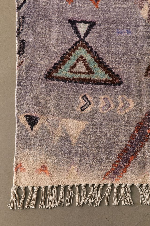Tapis couleur pierre Aziza 2 x 3 #1