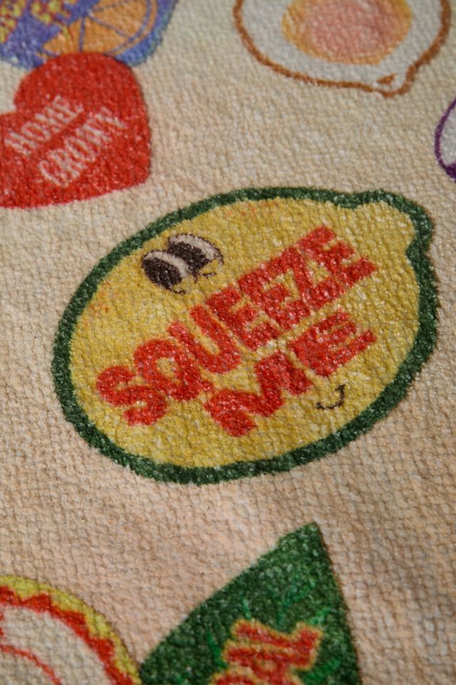 Fruit Sticker 2x3 Rug | Urban Outfitters UK