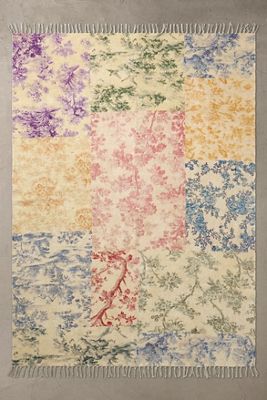 Toile Patchwork 5x7 Rug