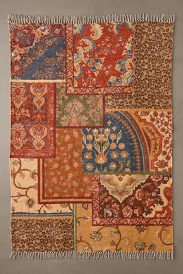 Red Priscilla 5x7 Rug