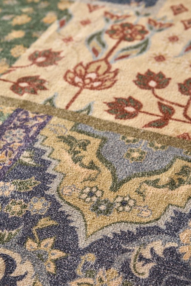 Tapis Bleu Priscilla 5x7 #2