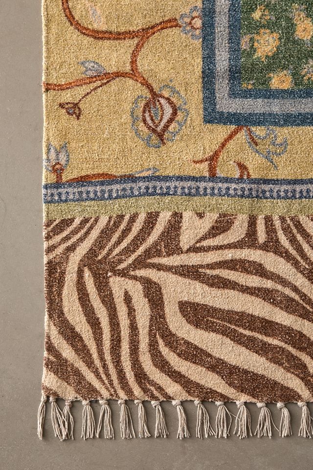 Tapis Bleu Priscilla 5x7 #3